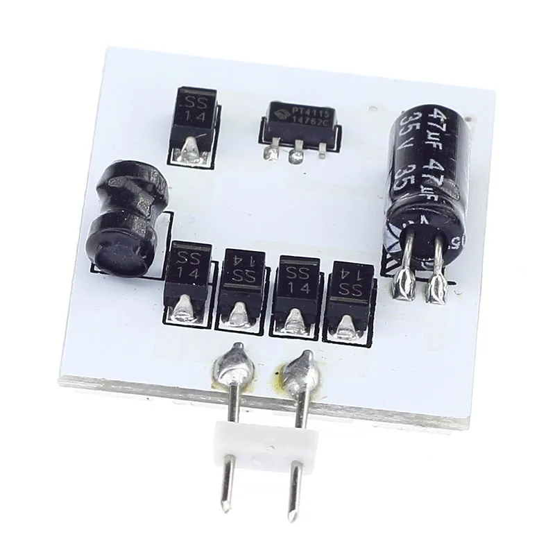 Двухполярная Светодиодная лампа G4 16 светодиодов 50SMD переменный/квадратный тип лм