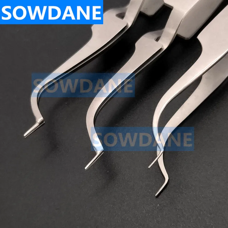 Denta Orthodontic Bracket Buccal Tube Bonding Tweezer Holder Placer Bracket Bonding Tweezer  Instrument Dentist Tool 5