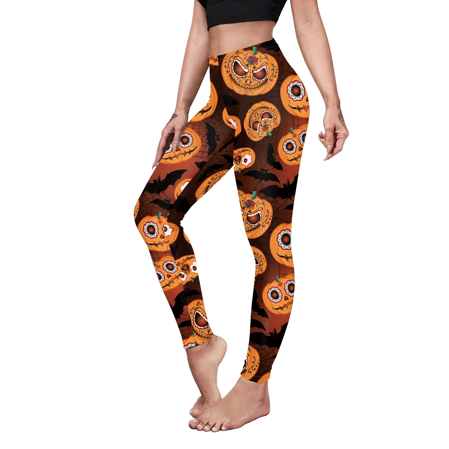 You're My Secret]Halloween Leggings For Women Sexy Flesh-colored