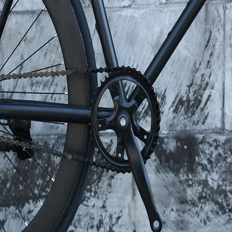 Bicycle 26 Inch Road Bike Fixed Gear Men and Women Style Adult Learning Life Fly Down Brake Bicycle Solid Tire Racing