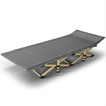 

Suo Le folding bed single home lunch break nap adult simple office recliner multifunctional portable camp bed