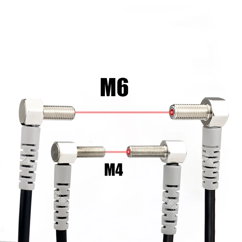 M4 M6 1-100 мм лазерный фотоэлектрический переключатель Датчик диффузного отражения лазерный датчик диапазона