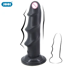 JOOI material pvc black big wave realistic dildo women masturbation extreme stimulate anal plug couples sex shop JOOI material pvc black big wave realistic dildo women masturbation extreme stimulate anal plug couples sex shop