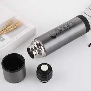 

New Stylish Straight Business Car Thermos Mug Portable and Durable Double-layer Vacuum Insulation High-end Office Thermos Mug