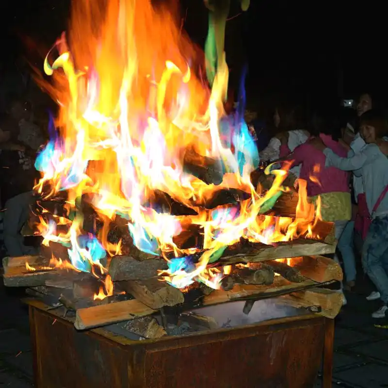 600g Mistik Ates Renkli Sihirli Alev Senlik Kamp Atesi Parti Somine Alevler Tozu Sihirli Trick Piroteknik Oyuncak Sihirli Hileler Aliexpress