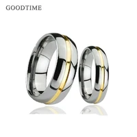 Luxury Tungsten Carbide Couple Rings Engagement Wedding Band For Lovers Tungsten Ring Jewelry Accessories For Men Woman 1
