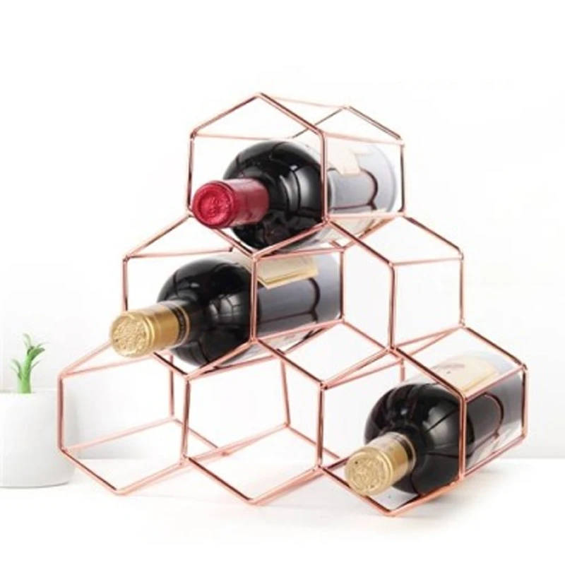 

M8 Creative European Wine Rack Decoration Modern Simple and Simple Wine Bottle Holder Wine Cabinet Decoration Ornaments