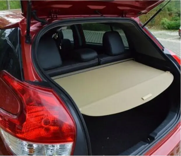 Yaris Автомобильный задний багажник защитный лист для багажника экран щит тенты Крышка для Toyota Yaris