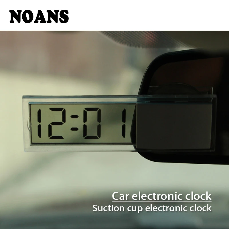 Электронные часы для Lexus Honda Civic Opel astra h j Mazda 3 6 Kia Rio Ceed Volvo присоска ЖК-дисплей