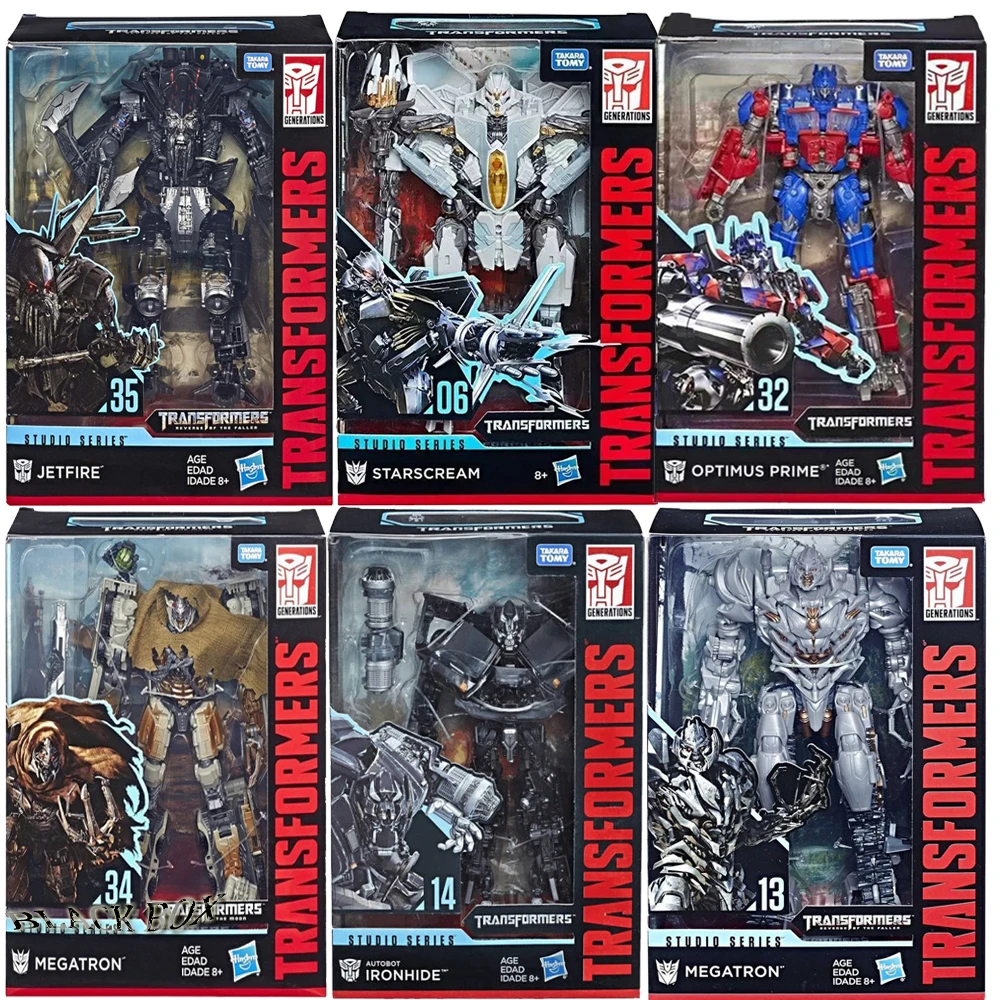 Трансформеры Hasbro Studio серии SS Optimus Prime Megatron starcry Lronhide Bolide трансформатор робот