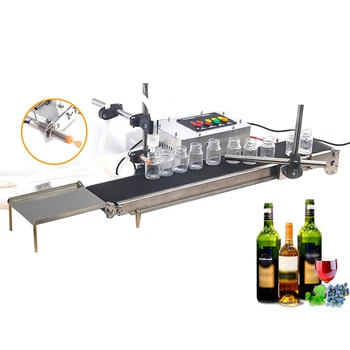 

CNC Single Head Liquid Filling Machine High Temperature And Heat Resistant Filling Machine With Automatic Conveyor Belt