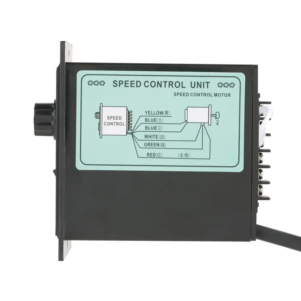 

400W AC 220V Motor Speed Controller for AC Motor Digital Adjustable Stepless Motor Speed Regulator 0-1450rpm