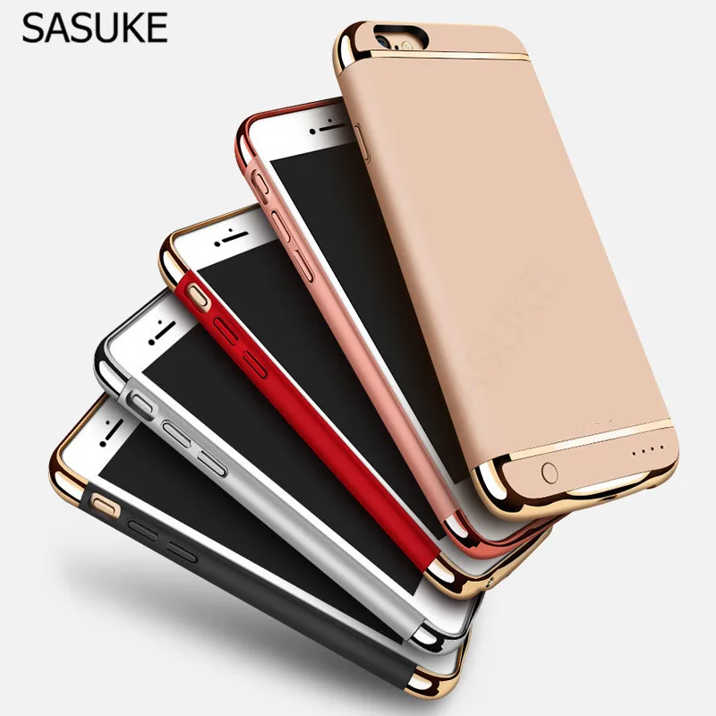 Чехол для зарядного устройства 5500 мАч 4000 мАч 3500 мАч для iPhone 6, 6 S, 7, 8 Plus, 3 в 1, чехол для зарядного устройства с покрытием для iPhone X, XS, чехол для зарядного устройства