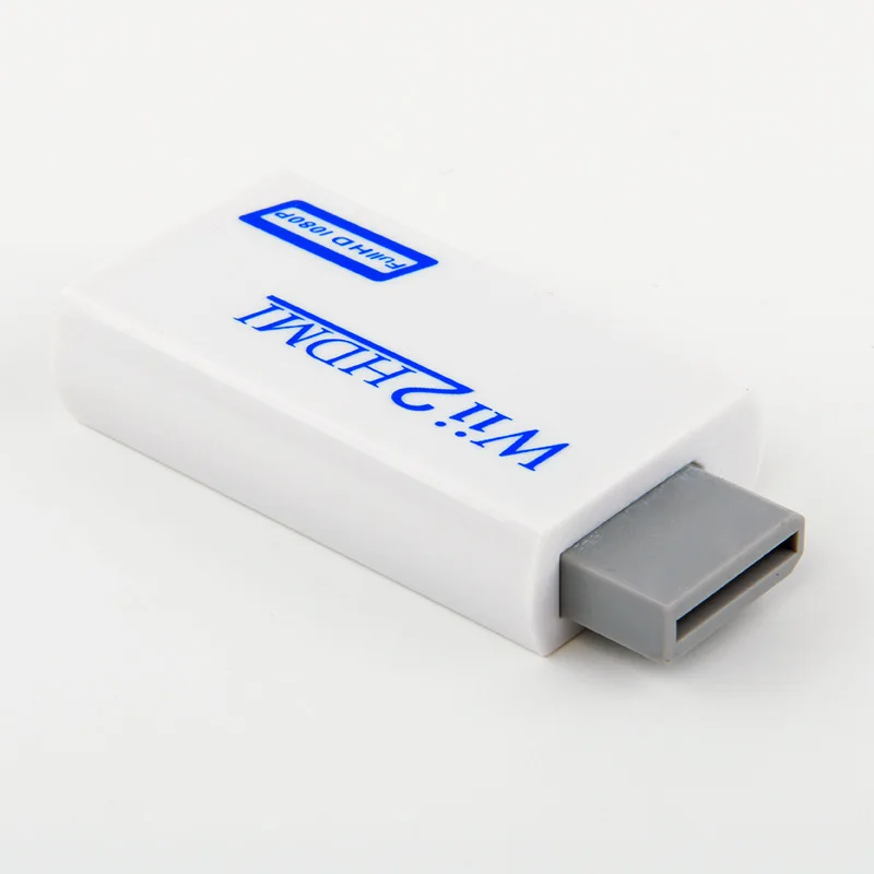 white Источник производитель wii в HDMI конвертер игровая консоль Nintendo wii в HDMI 1080P HD конверсионная головка - Цвет: white
