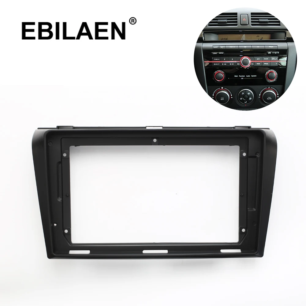 9 inch Car Radio Fascias Frame for 2004-2009 MAZDA 3 AXELA Stereo Panel Dashboard Installation Trim Frame GPS DVD Accessory