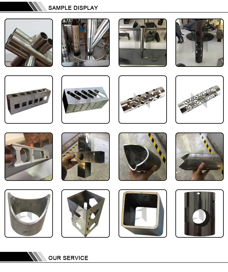 CNC Fiber laser cutting machine tube and profile-5-Allison