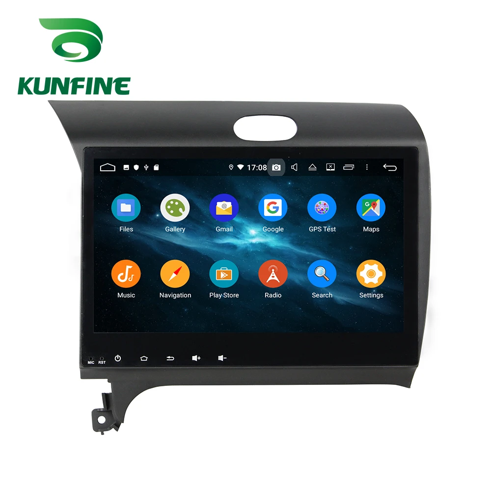 Perfect Android 9.0 Octa Core 4GB RAM 64GB Rom Car DVD GPS Multimedia Player Car Stereo Deckless For KIA K3 2012-2015 Radio Wifi 5