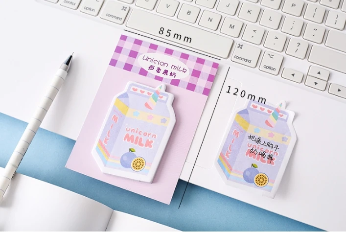 2 шт./лот желе капли Мини Kawaii блокнот для заметок милые канцелярские ...