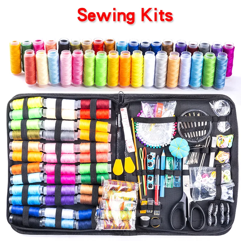 97 Pieces of Sewing Kit, Needle and Thread Set, Home Needle and Thread