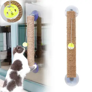 

Cat Scratcher Pet Cat Scratching Post Sucker Cat Toy For Window Or Wall Scratcher Toy Pet Products Pets Cats Pet Supplies FDH