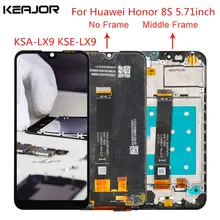 Para huawei honor 8s tela lcd testado aaa display lcd + tela de toque com substituição do quadro para huawei honor 8s KSA-LX9 KSE-LX9