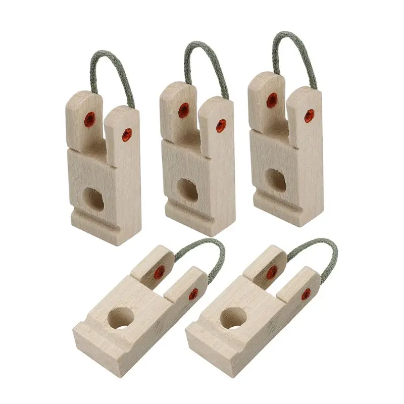 

10 Pieces Wooden Piano Hammer Butt Plates/Flanges for Upright/Vertical Piano DIY