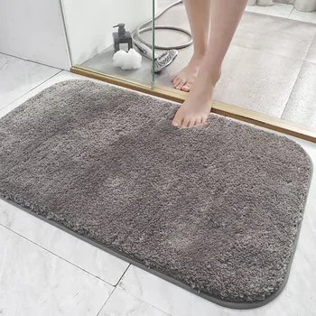 

Floor Mat Bath Decor Anti-Slip Small Yellow Duck Flocking Door Mat Doormat Indoor Rugs And Kitchen Carpets For Home Living Room