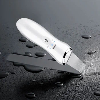 

Ultrasonic Face Skin Scrubber Deep Cleaning Machine Remove Dirt Blackhead Wrinkles and Spots Facial Whitening Lifting