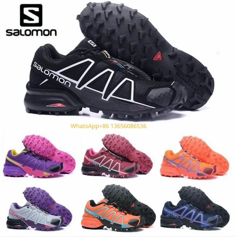 Кроссовки Salomon Speed Cross 4 дышащие женские походные ботинки уличные беговые | Спорт и