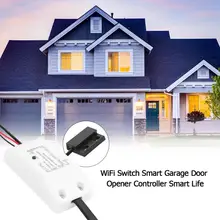 Переключатель Wi-Fi умный Открыватель двери гаража управление Лер Smart Life/Tuya приложение управление для iPhone Android и iOS США Plug Smart Assistant