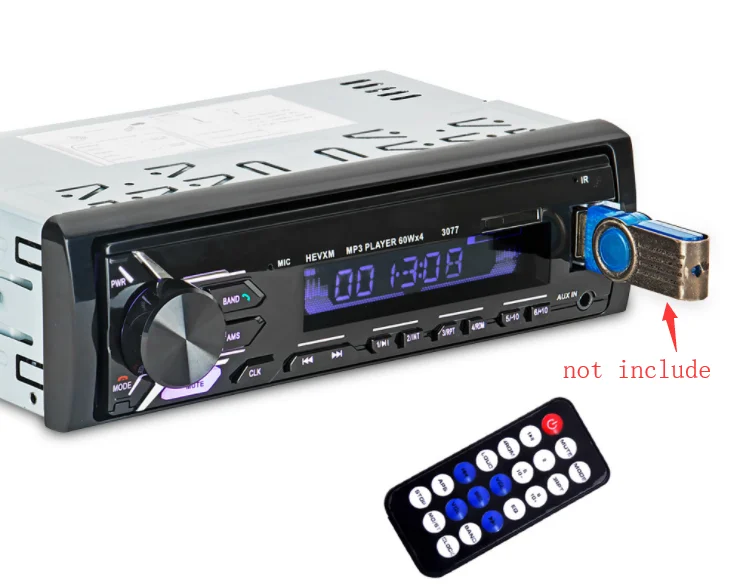 Divers Pensée Glissez autoradio usb mp3 bluetooth stéréo Grenouille Mériter