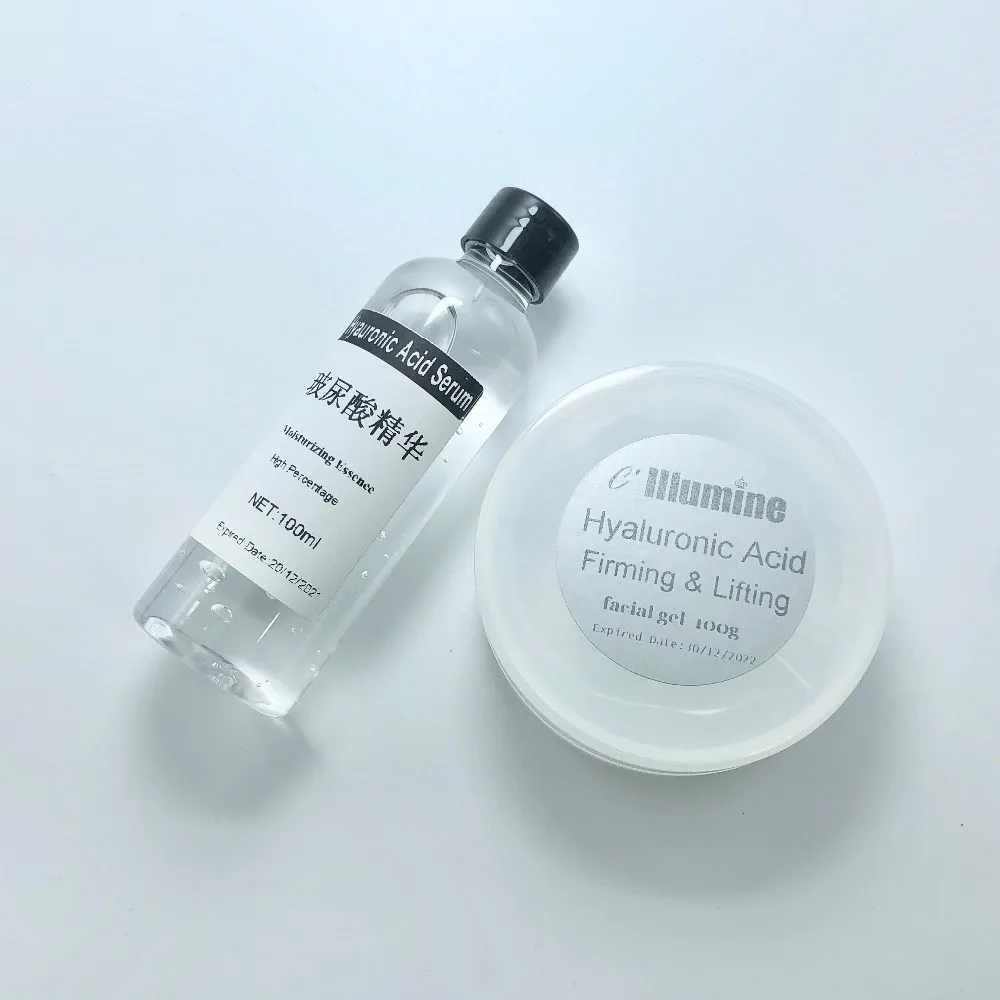 Hyaluronic Acid Serum High Percentage 100ml+ 100g Hyaluronic Acid Face Gel Firming Lifting Anti-Wrinkle