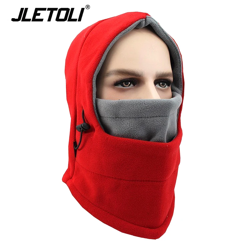 JLETOLI теплая уличная зимняя Бандана Маска Для Лица Шарф для велоспорта Лыжный Спорт Маска для велосипеда флисовая Лыжная маска Спортивная маска для лица