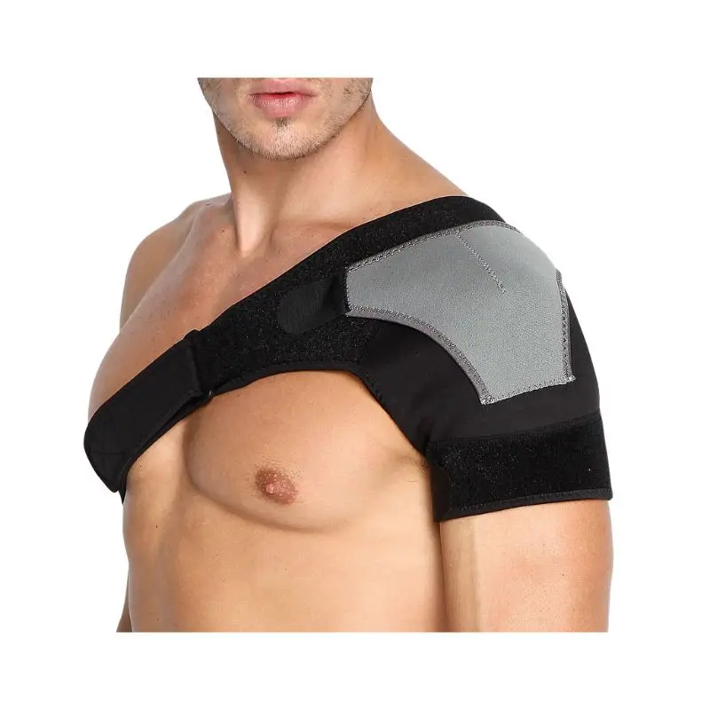 

Care Shoulder Pad Pressure Stability Brace Breathable Adjustable Support Protect Joints Sports Fitness Training Working Bracer