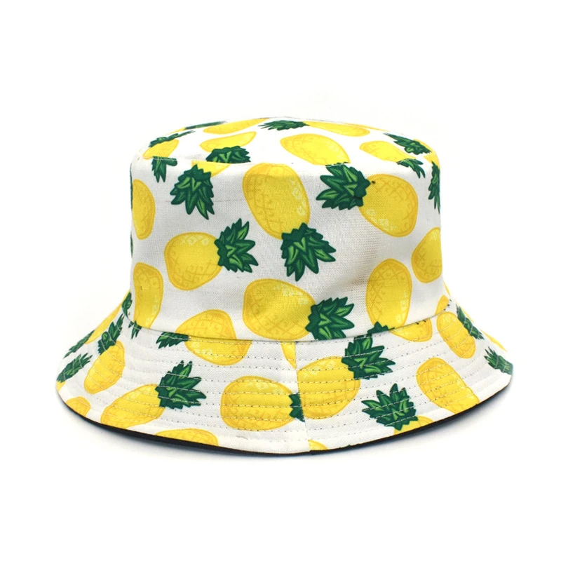 Pineapple print bucket hat Clearance