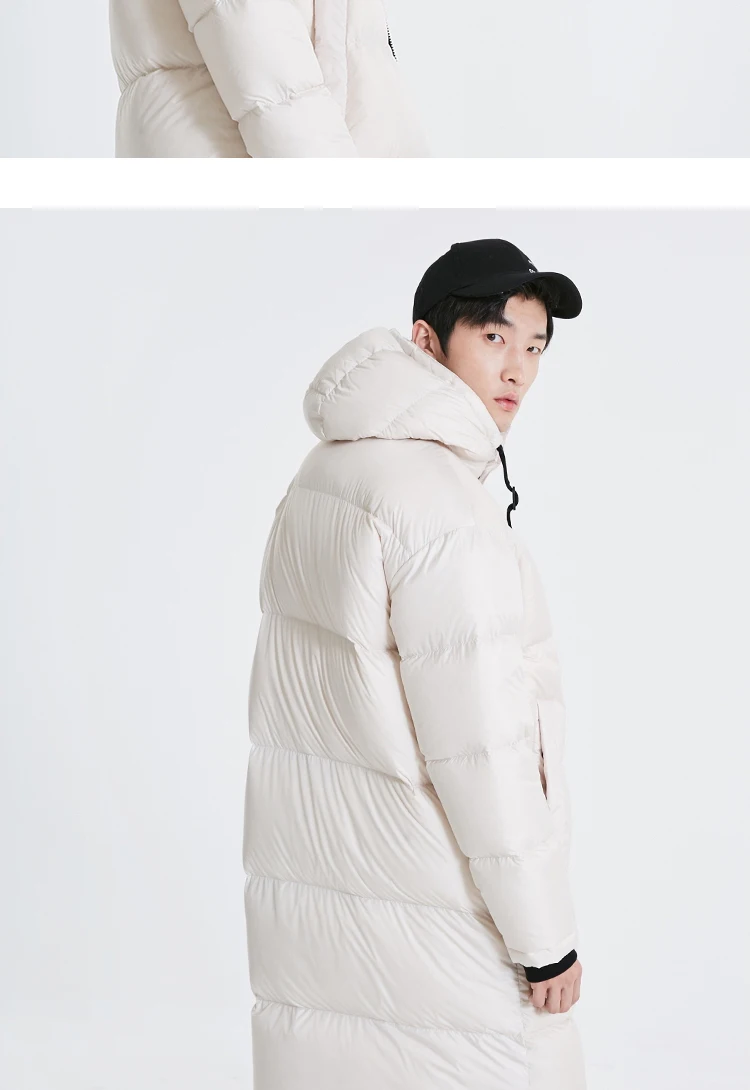 JackJones мужской зимний длинный пуховик с капюшоном, парка, пальто, верхняя одежда, мужская одежда 218412550
