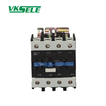 

CJX2-95004 CJX2-95008 LC1-D95 95A 4 poles 4NO 2NO 2NC AC contactor magnetic