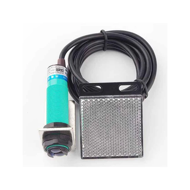 

A15-- E3F-R2C1 24V infrared photoelectric switch sensor mirror feedback reflective sensor switch E3F-R2C1 reflector NK