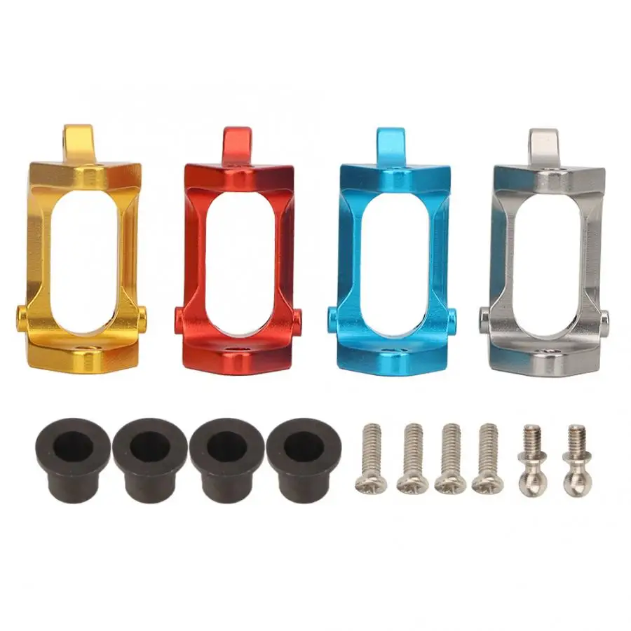 

Hot Aluminum Front & Rear Hub Carrier For Wltoys 1/18 A959 A979 A969 Model RC Car Parts
