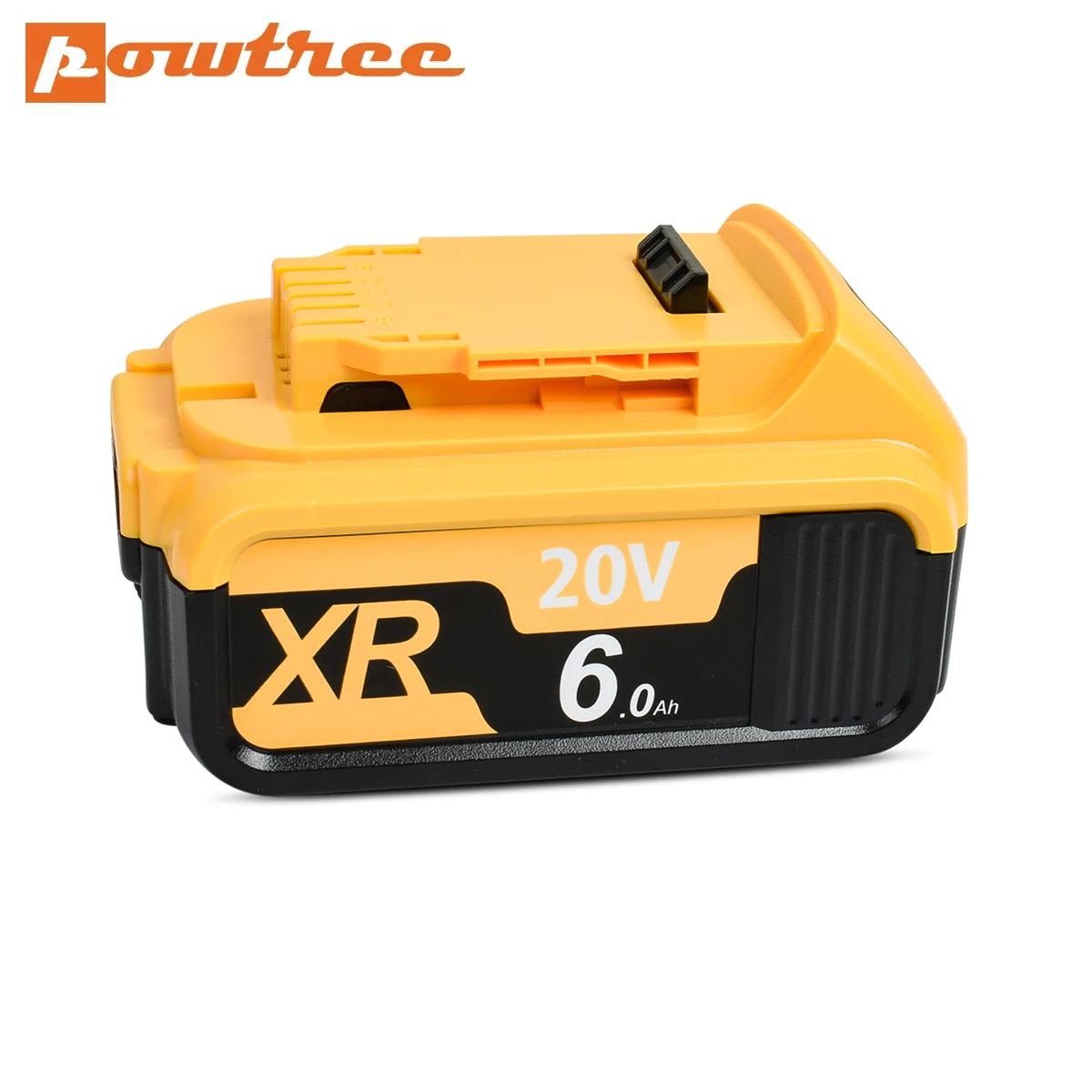 Powtree 4000/6000mAh 18V/20V for Dewalt Power Tool Battery for DCB180 DCB181 DCB182 DCB201 DCB201-2 DCB200 DCB200-2 DCB204-2