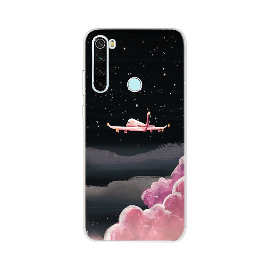 Dành Cho Xiaomi Redmi Note 8 T Silicone Mềm Mại Ốp Lưng Tpu Ốp Lưng Điện Thoại Nồi Cơm Điện Từ Xiaomi Redmi Note8T Redmi Note 8 T 8 T Trường Hợp Funda 6.3 xiaomi leather case handle Cases For Xiaomi