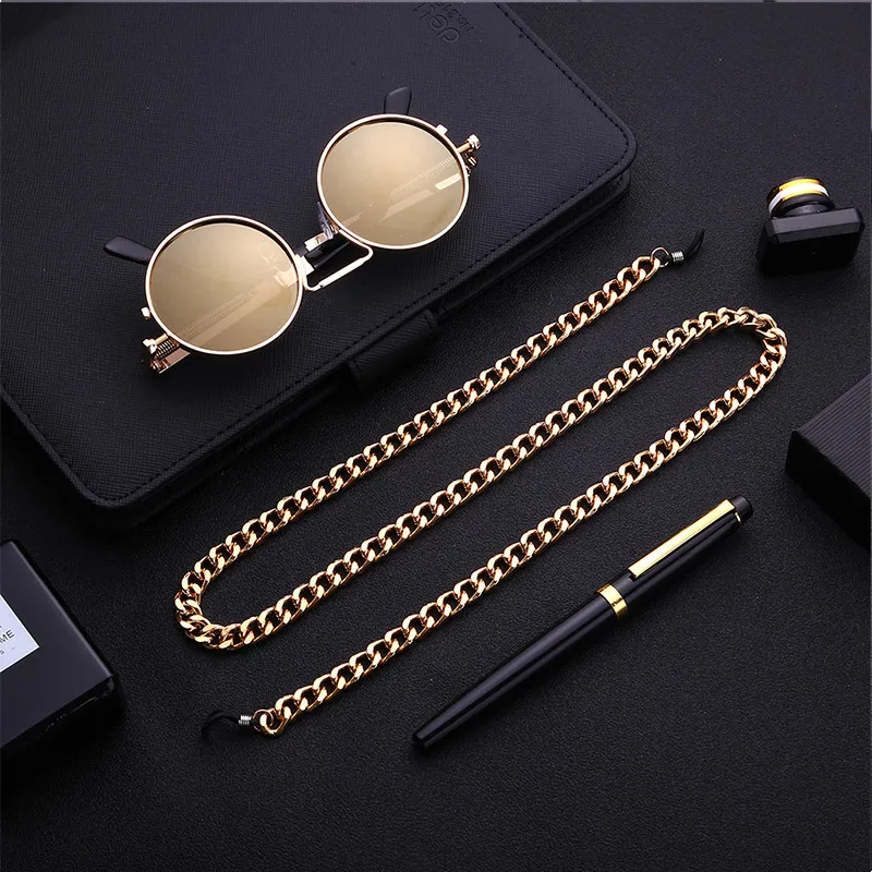 Новая модная цепочка для очков для женщин, ремешок для очков Cadena Para Gafas, тонкий Противоскользящий ремешок на шею, цепочка для очков