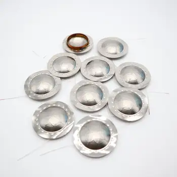 10pcs 25.4mm Tweeter Voice Coil Titanium diaframma Drive 25.5core KSV Treble Speaker Repair fai da te 6ohm 8ohm