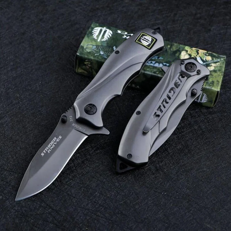 56HRC Multi function Folding Tactical Survival Knives Hunting Camping