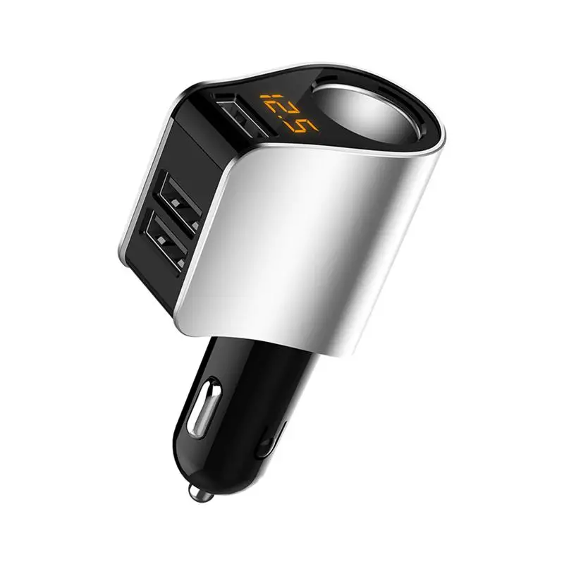 12-24 в 80 Вт автомобильный тройной USB двойной адаптер для автомобильного прикуривателя разветвитель конвертер автомобильное напряжение Диагностика прикуривателя