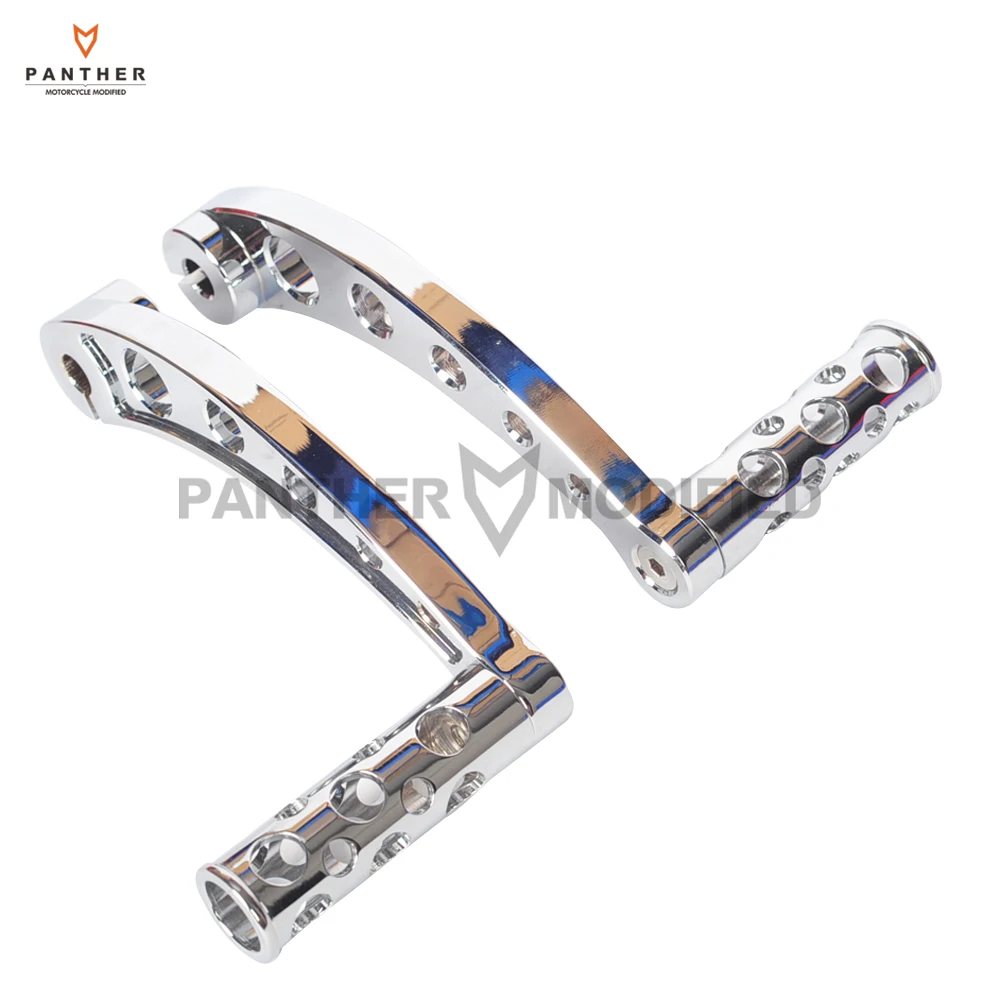 

Chrome Motorcycle Gear Shift Peg Levers Shifter Case for Harley Softail FL Classic FLST 1986-Up
