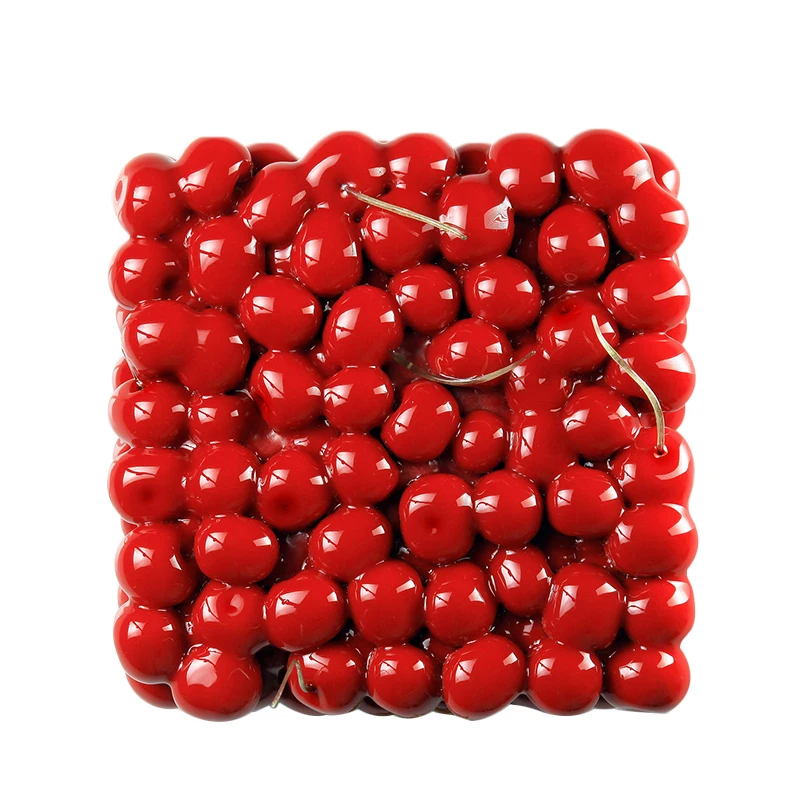 

Silicone 3D Cherry Cake Mold Tray For Baking Chocolate Mousse Mousse Decorating Tools Cakes Mould Pan bakeware