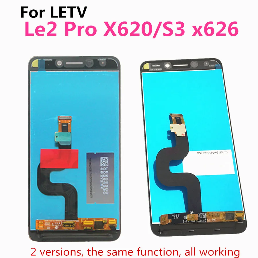 Le2 X527 X520 X522 ЖК для LeTV LeEco Le 2 дисплей ЖК сенсорный экран для LeEco S3 X626 ЖК-дисплей Le 2 Pro X620 X526