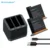 Батареи для DJI Osmo Action Camera Battery 1300mAh Channel USB Charger bateria Для DJI Osmo Action Camera Accessories