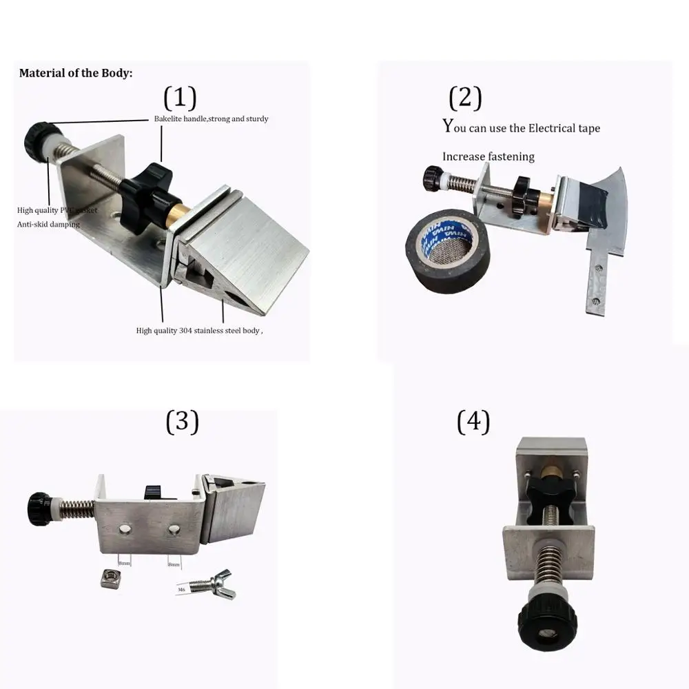 Нож клипса для Ruixin Профессиональный точильный станок хорошо работает Diy точилка для ножей части край Профессиональный точильный станок аксессуары